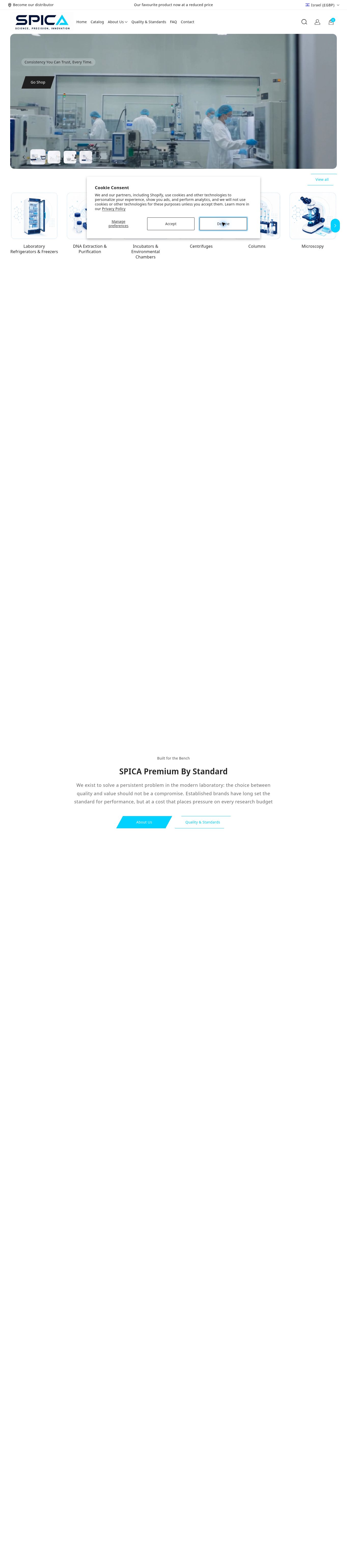 Website preview SPICA